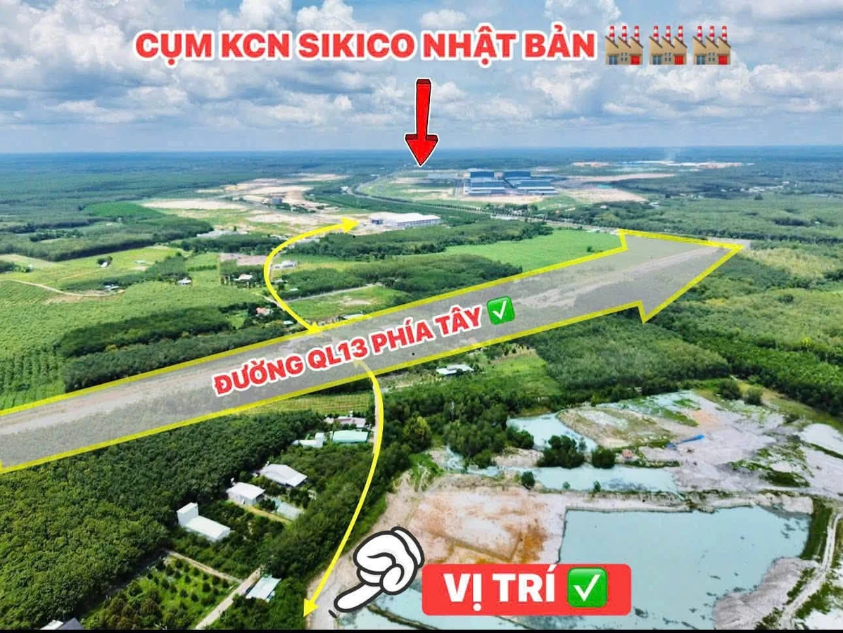 Bán đất lô góc 262m2 mặt tiền đường số 4 Minh Hưng, Chơn Thành, giá 599 triệu - Ảnh thu nhỏ 4