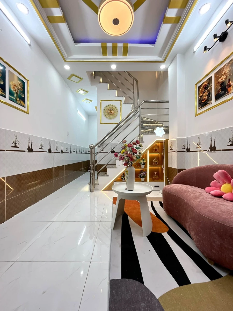 Bán nhà 24m² 4 phòng ngủ Huỳnh Tấn Phát Nhà Bè 1,79 tỷ - Ảnh 1