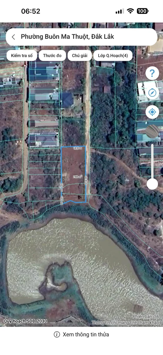Bán lô đất view hồ 756m² tại Đắk Lắk - Ảnh thu nhỏ 5