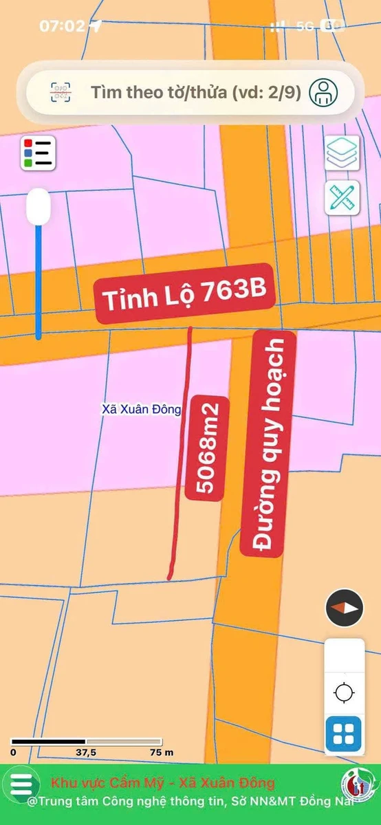 Bán đất 5068m2 có 100m2 thổ cư tại Đồng Nai, giá 6,5 tỷ - Ảnh 1