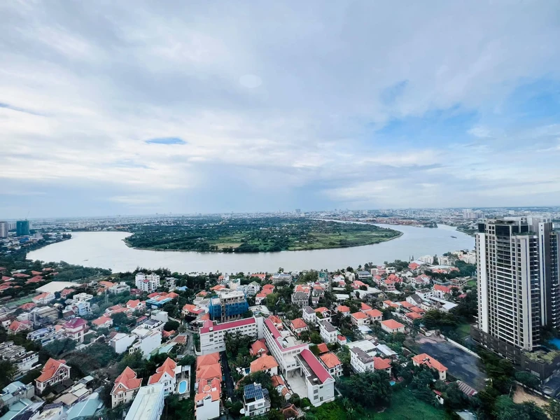 Bán căn hộ 2PN view sông Masteri Thảo Điền 64m2, giá 6.4 tỷ