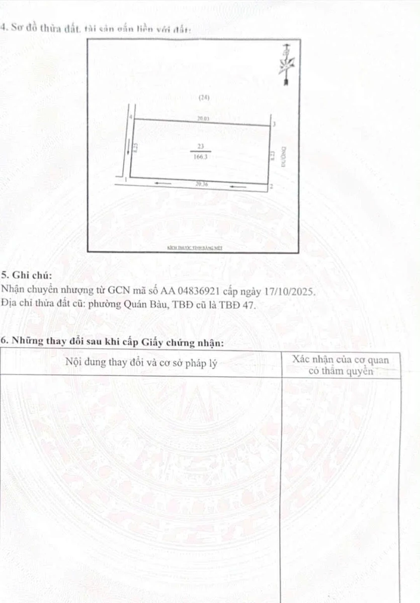 Bán nhà cấp 4 Quán Bàu 166m² 2 phòng ngủ - Ảnh 1
