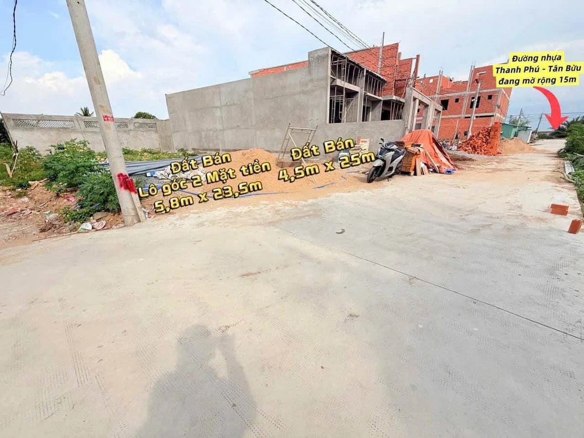 Bán 2 nền đất thổ cư 115m² và 137m² Tân Bửu, Bến Lức - Ảnh thu nhỏ 2