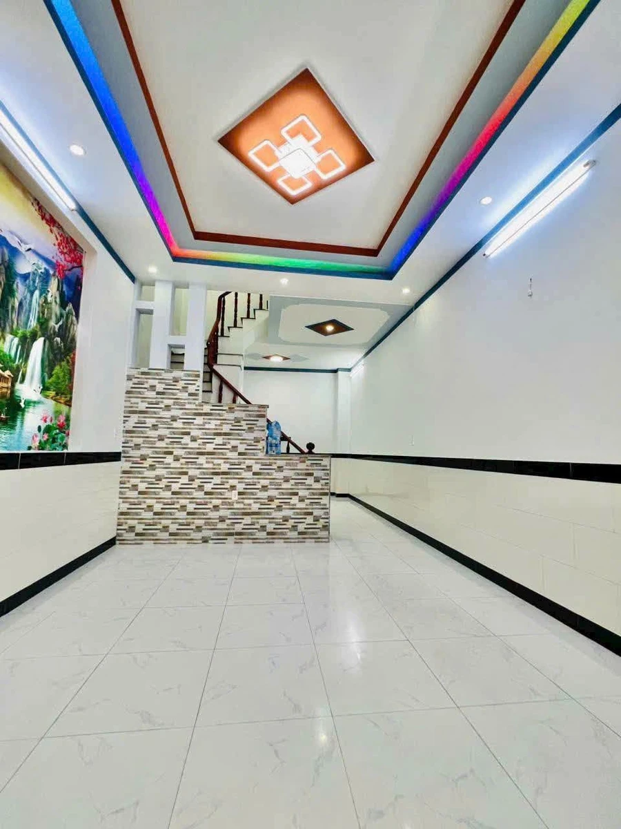 Bán nhà 1 trệt 1 lầu 2 mặt tiền 41m² Bình Chánh - Ảnh thu nhỏ 2