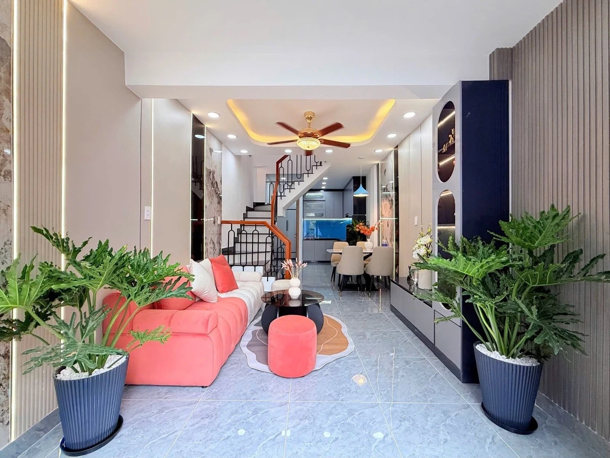 Nhà phố Phan Văn Trị, Bình Thạnh, 75m², 3PN, 6.39 tỷ - Ảnh thu nhỏ 2