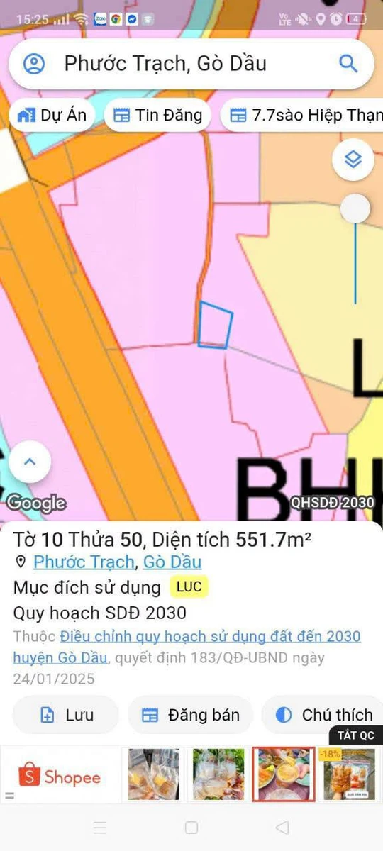 Bán đất vườn nghĩ dưỡng 13ha Gò Dầu Tây Ninh 13.5 tỷ - Ảnh thu nhỏ 3