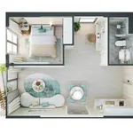 Bán căn hộ 1PN 44m² view biển Meypearl Phú Quốc - Ảnh thu nhỏ 1