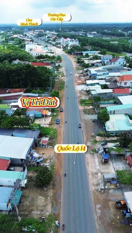 Bán đất 17x100m, 2 mặt tiền, Becamex, 600tr/m ngang - Ảnh thu nhỏ 3