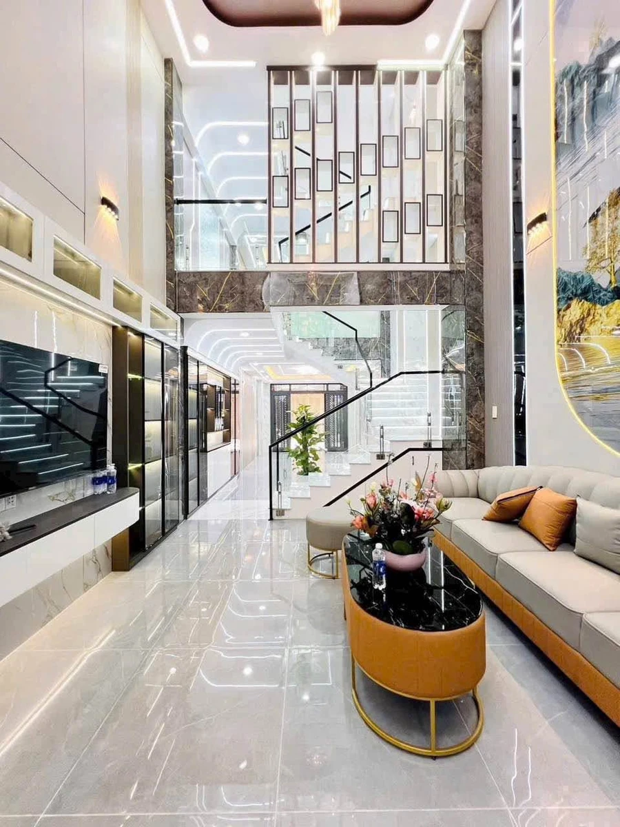 Bán nhà phố 4x18m, 1 trệt 1 lửng 3 lầu, đường Trung Mỹ Tây 2A, Quận 12, giá 8,29 tỷ - Ảnh thu nhỏ 5