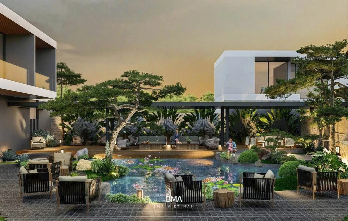 Bán biệt thự sân vườn hồ cá Koi 2700m2 mặt tiền TL835C, xã Mỹ Yên, Tây Ninh - Ảnh thu nhỏ 5