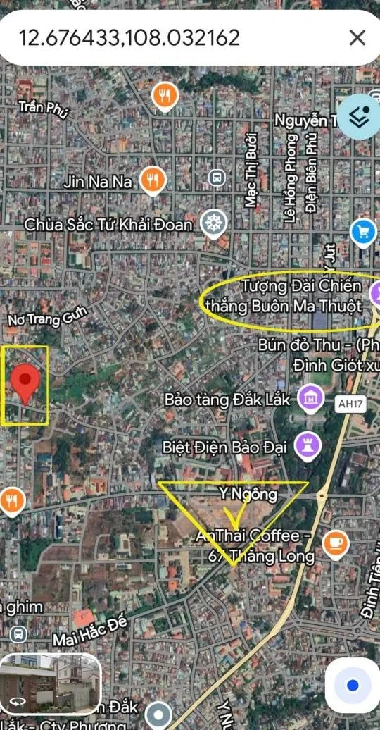 Bán đất mặt tiền kinh doanh đường Lương Thế Vinh, Buôn Ma Thuột, Đắk Lắk, 124m2, 4,75 tỷ - Ảnh thu nhỏ 4