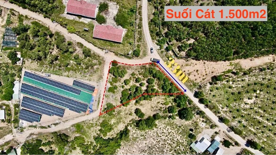 Bán đất 1.500m2, 3 mặt tiền Suối Cát, Khánh Hòa - Ảnh 1