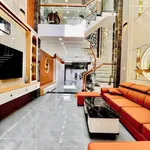 Bán nhà phố 1 trệt 1 lửng 3 lầu 52m² full nội thất Huỳnh Thị Hai, Quận 12, giá 6,89 tỷ - Ảnh thu nhỏ 1