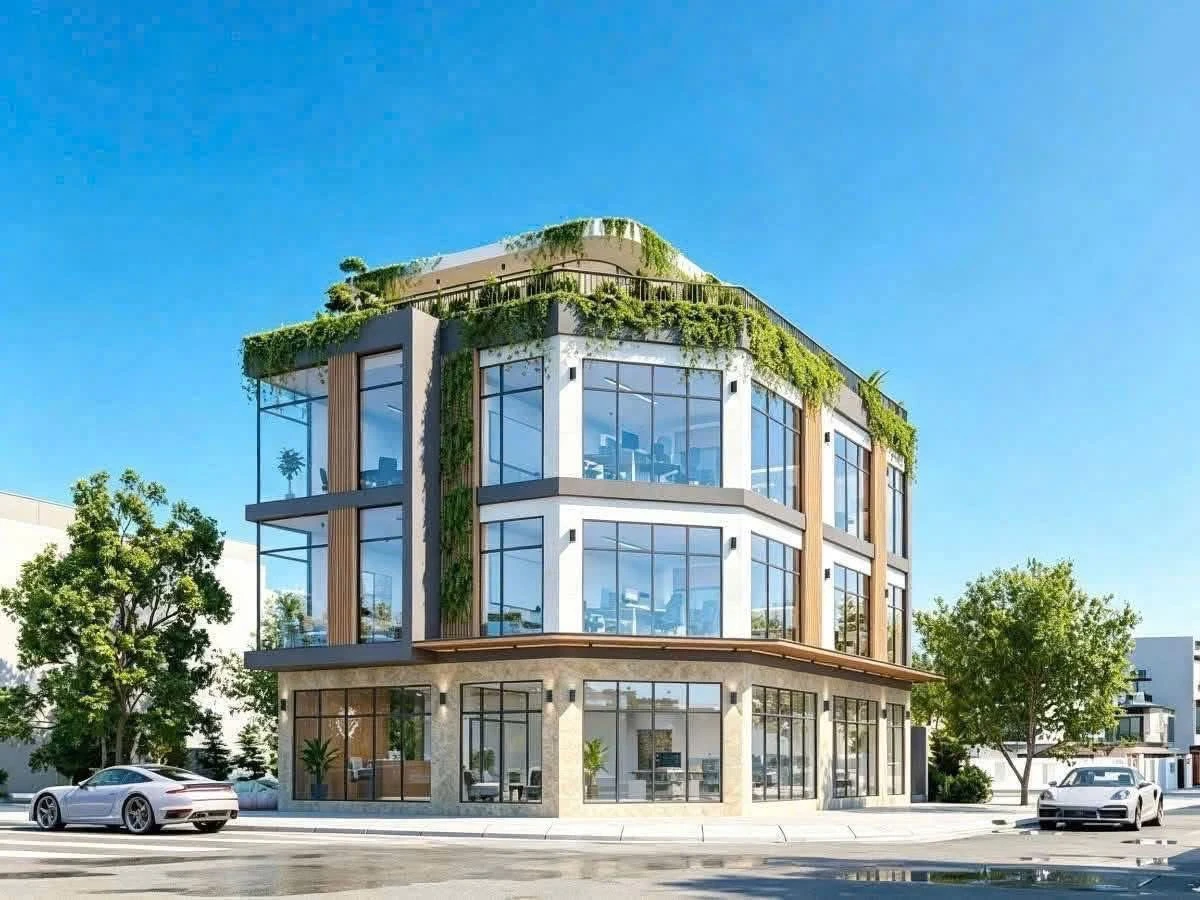 Bán tòa văn phòng 192m² 4 tầng mặt Thích Quảng Đức - Ảnh thu nhỏ 3