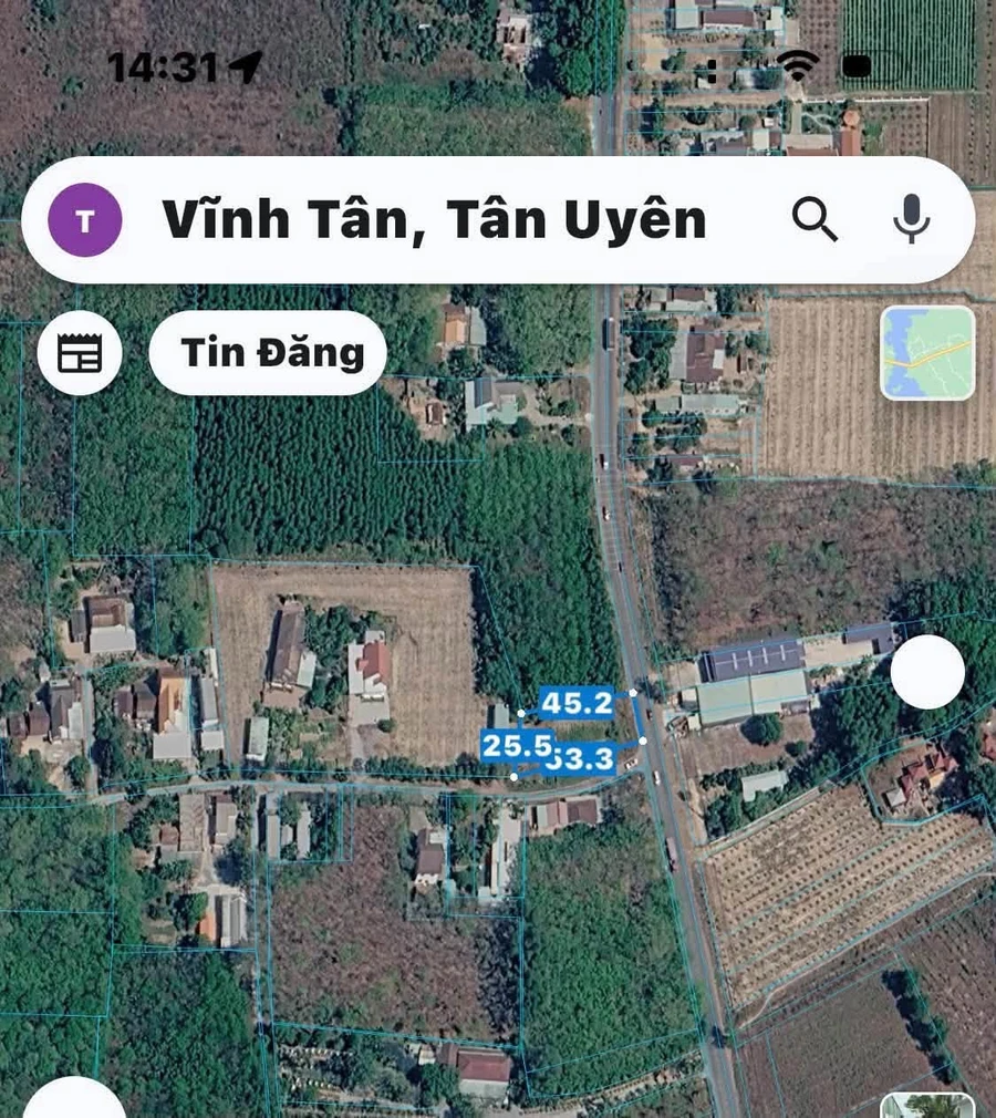 Bán đất góc 2 mặt tiền DT742, Tân Phú 1.244m², 13 tỷ - Ảnh thu nhỏ 3
