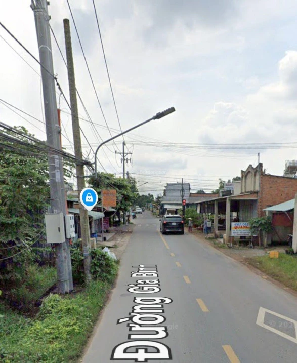 Bán đất đường Gia Bình nhựa ô tô có 126,1m2 thổ cư