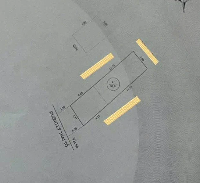 Bán nhà mặt tiền Lý Thái Tổ 95.6m² Quy Nhơn 9 tỷ 390