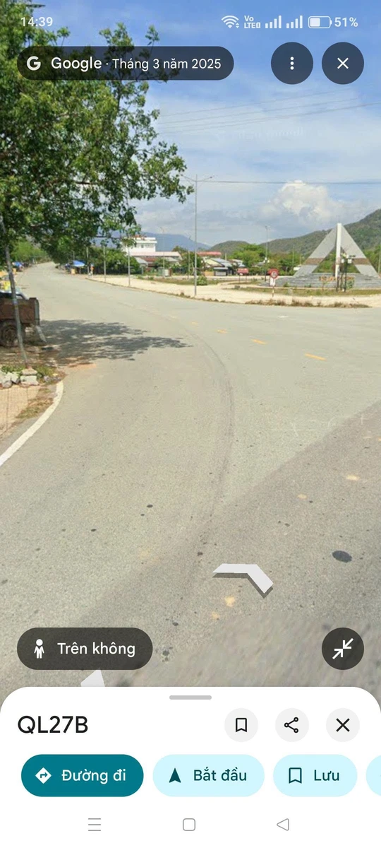 Bán đất 1600m2 mặt tiền QL27B Bắc Ái Đông, Cam Ranh - Ảnh thu nhỏ 2
