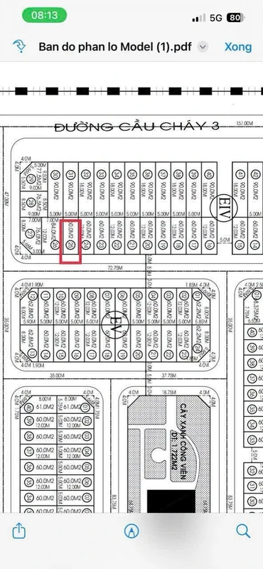 Bán lô tái định cư 60m² Phường 12, Quận 12