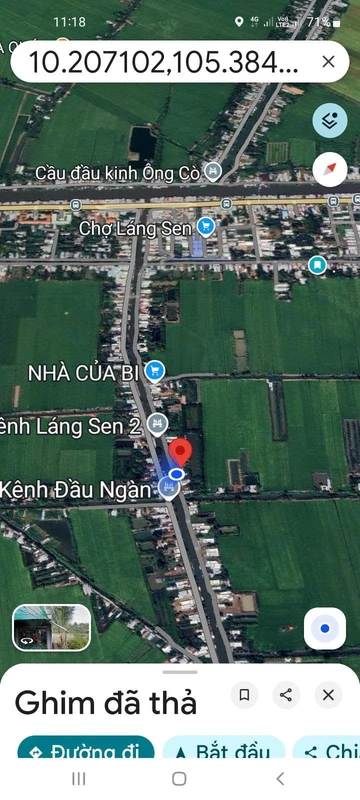 Bán nền 150m2 Láng Sen, Vĩnh Thạnh, Cần Thơ 800 triệu