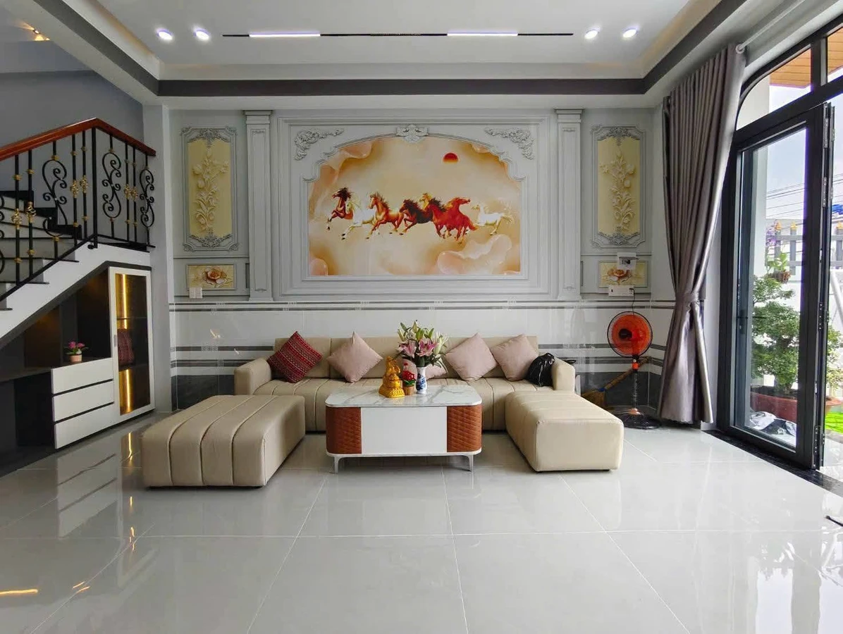 Bán nhà sân vườn 4PN 185m² Đức Hòa Long An - Ảnh thu nhỏ 4