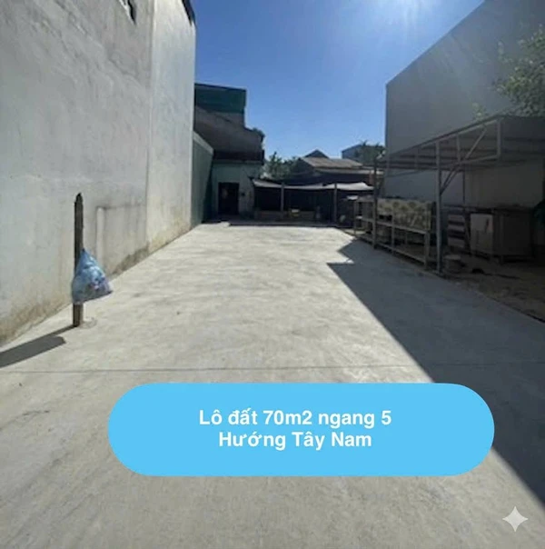 Bán đất kiệt ô tô Phạm Văn Đồng, Huế, 70m², 1 tỷ 680 triệu