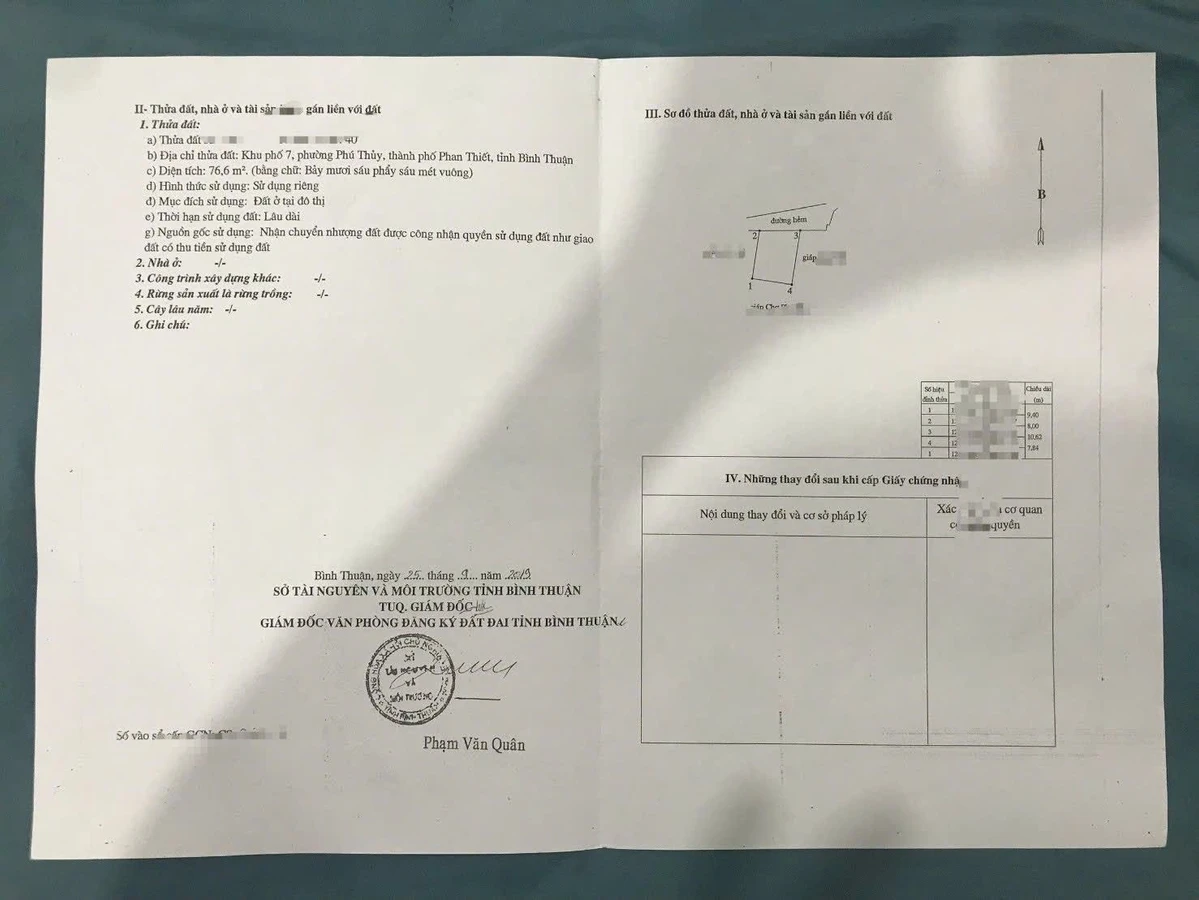 Bán nhà hẻm Tôn Đức Thắng, Phú Thủy, Phan Thiết 76.6m2, 2 phòng ngủ - Ảnh 1