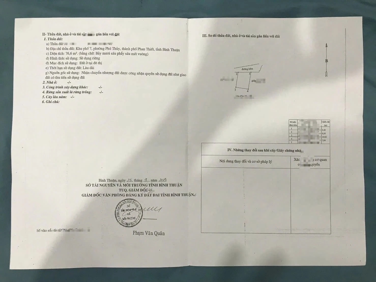 Bán nhà hẻm Tôn Đức Thắng, Phú Thủy, Phan Thiết 76.6m2, 2 phòng ngủ - Ảnh 1