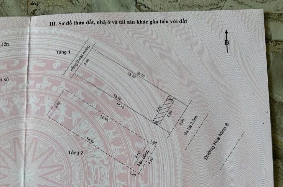 Bán nhà 2 tầng mặt tiền đường 5.5m, 73m², gần biển Nguyễn Tất Thành, Hòa Minh, Đà Nẵng - Ảnh 1