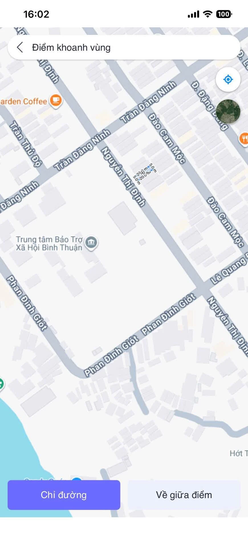 Bán đất mặt tiền Nguyễn Thị Định Phan Thiết 100m2, 2 tỷ 650 - Ảnh 1