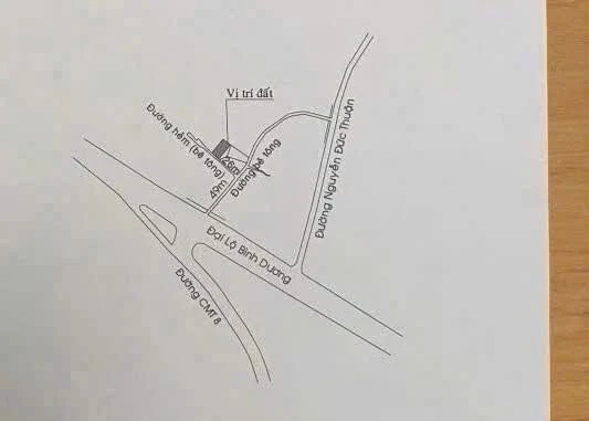 Bán đất Thủ Dầu Một 10x20m (200m²) 2 tỷ 250 triệu