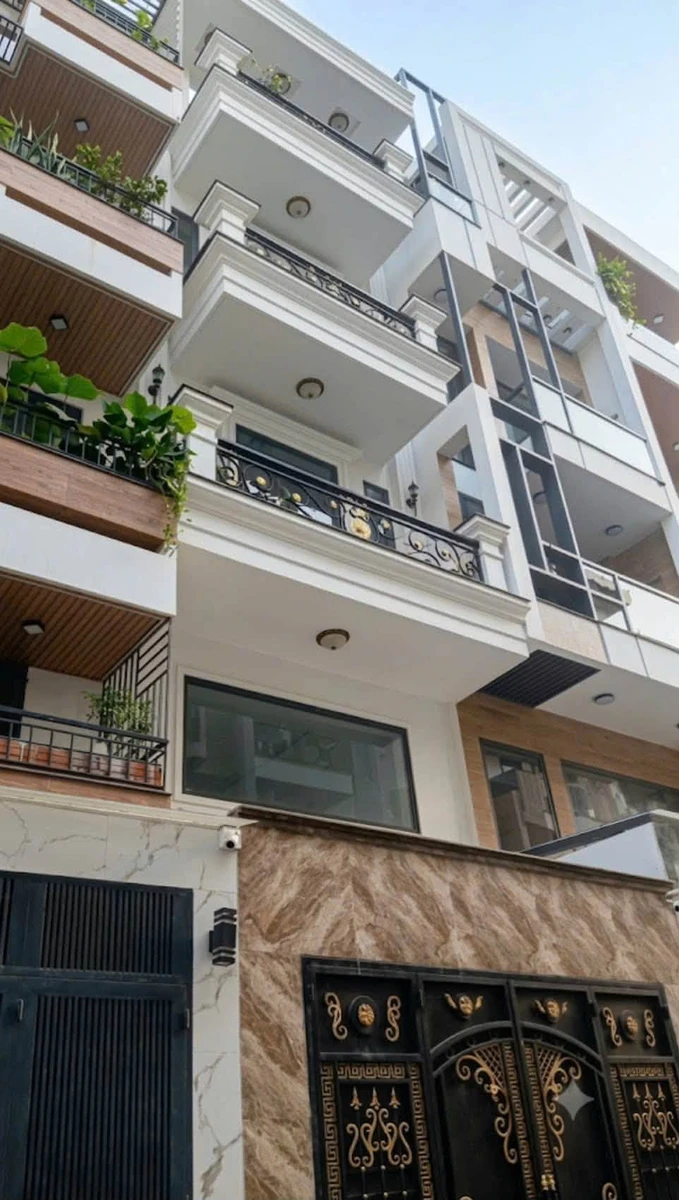 Bán nhà hẻm nhựa ô tô 54m2, 5 tầng 4PN gần Emart, Phường 12, Gò Vấp - Ảnh 1