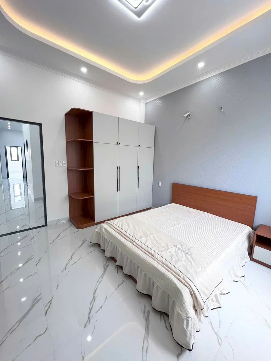 Bán nhà mặt tiền Lê Thị Ty 4x33m, 3PN full nội thất Long An - Ảnh thu nhỏ 4