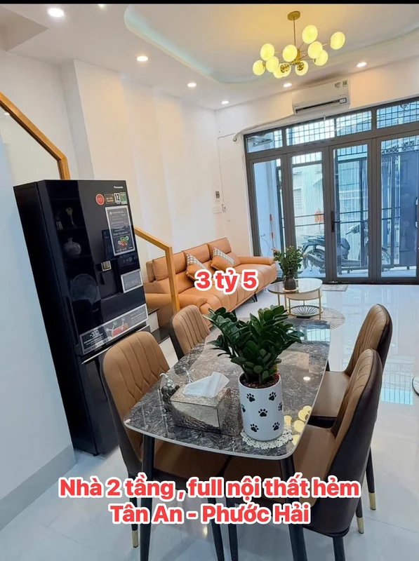 Bán nhà phố 2 tầng, 2PN Tân An Nha Trang, 3,5 tỷ