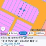 Bán đất 108.5m² mặt tiền Nguyễn Bá Phát, Long Tâm, 2 tỷ 600 - Ảnh thu nhỏ 4