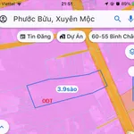 Bán đất 3700m2 Xã Hồ Tràm, mặt tiền đường, 2.1 triệu/m2 - Ảnh thu nhỏ 1