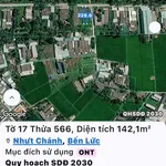Bán đất thổ cư 5x28m mặt tiền đường đan view kênh ấp 7 Nhựt Chánh, Bến Lức giá 1,1 tỷ - Ảnh thu nhỏ 2