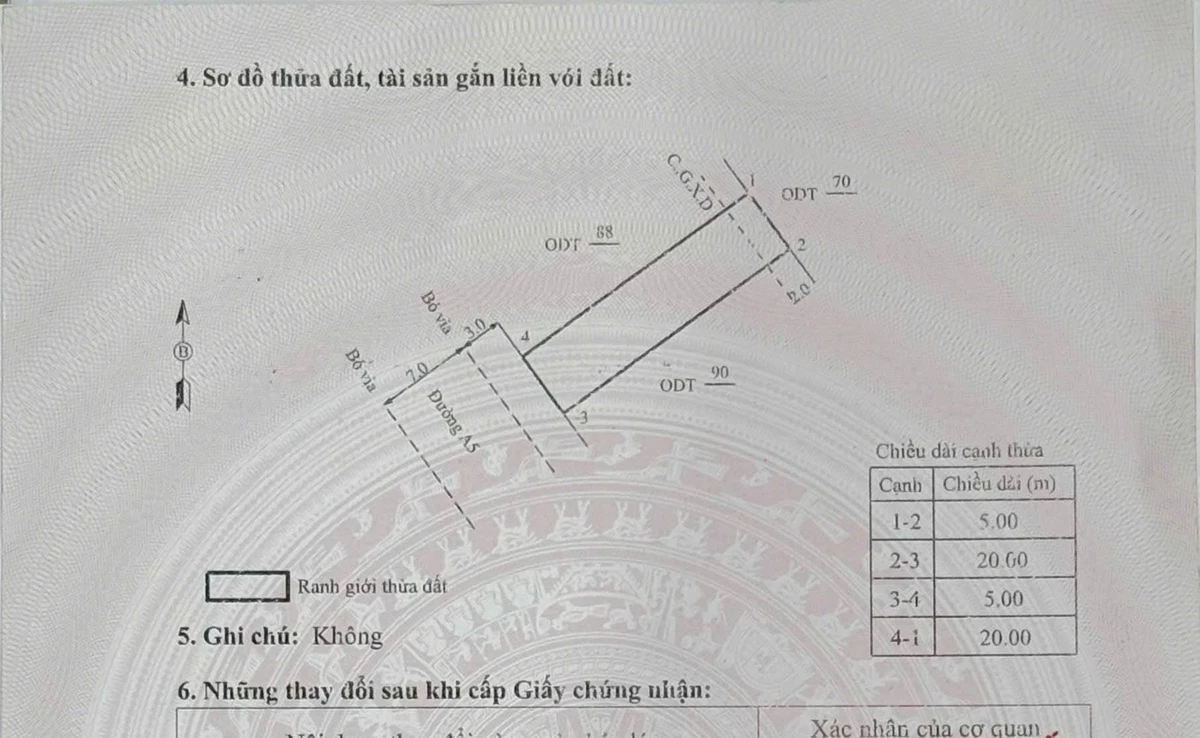 Bán đất mặt tiền 100m2 Đường A5 Quy Nhơn 3,82 tỷ - Ảnh thu nhỏ 2