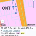 Bán lô đất Phước Tỉnh, Nhà Bè, 130m², 1 tỷ 535 triệu - Ảnh thu nhỏ 1