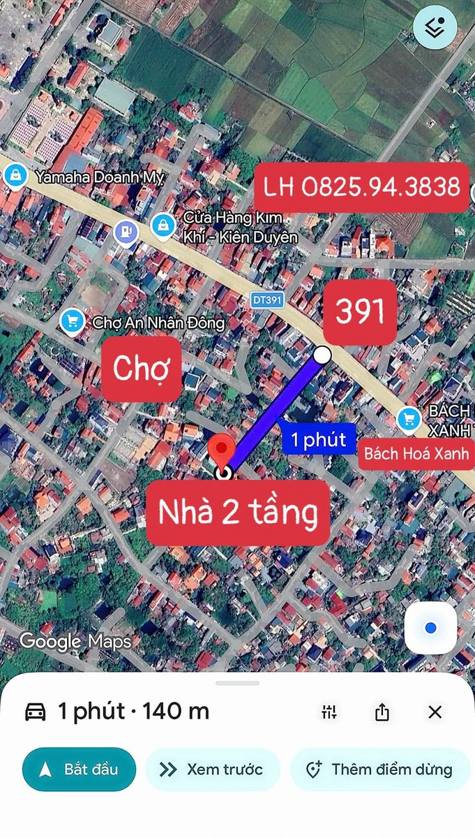 Bán nhà 2 tầng Tứ Kỳ, 83m², 3 phòng ngủ, giá 2-3 tỷ - Ảnh thu nhỏ 2