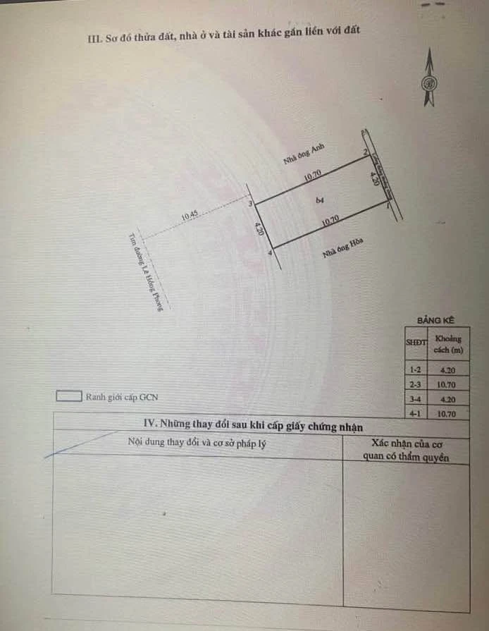 Bán nhà 4 tầng mặt tiền Lê Hồng Phong, Quy Nhơn, 45m2 - Ảnh 1