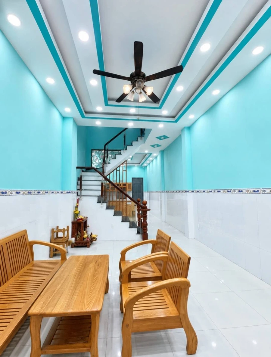 Bán nhà hẻm xe hơi 62m2 sau Aeon Mall Bình Tân, gần chợ, trường học - Ảnh thu nhỏ 2