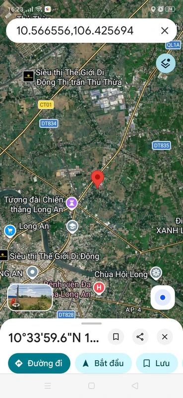 Bán nền đất 140m2 mặt tiền Bình Cang, Tây Ninh 1.2 tỷ