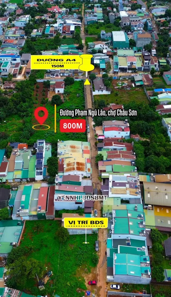 Bán đất A13 Phạm Ngũ Lão, Buôn Ma Thuột, 100m² - Ảnh thu nhỏ 2