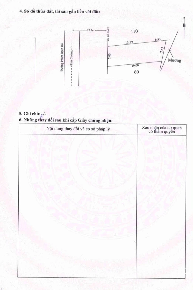 Bán đất Hòa Phong Mỹ Hào 140m2 mặt tiền 7m - Ảnh thu nhỏ 4