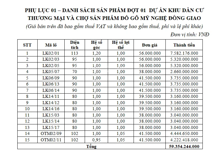 Mở bán đợt 2 - 16 lô đất nền dự án phố chợ Đông Giao, giá từ 38 triệu/m², sổ đỏ trao tay, CK 5% - Ảnh thu nhỏ 3