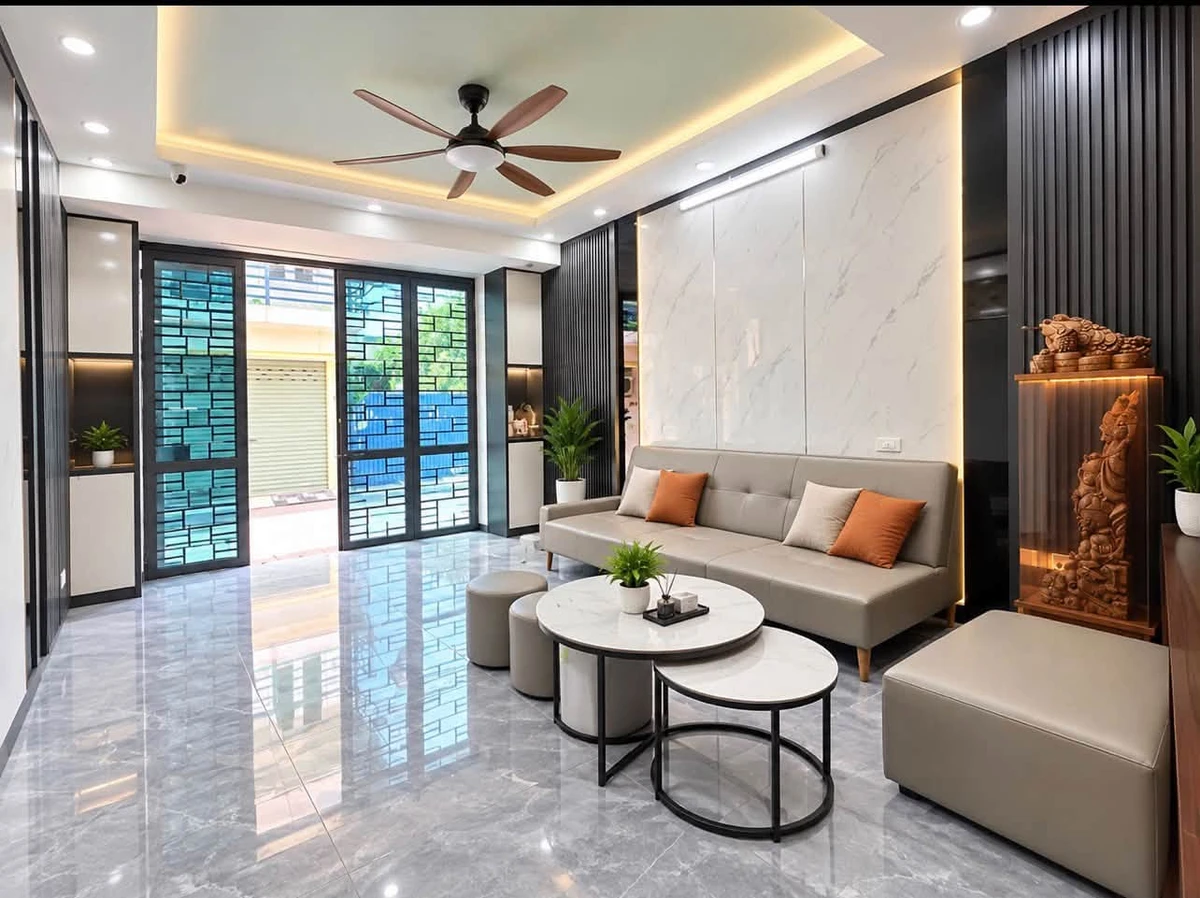 Bán nhà mặt ngõ Trung Lực 57m2, ngõ 2 ô tô tránh, tặng full nội thất - Ảnh thu nhỏ 2