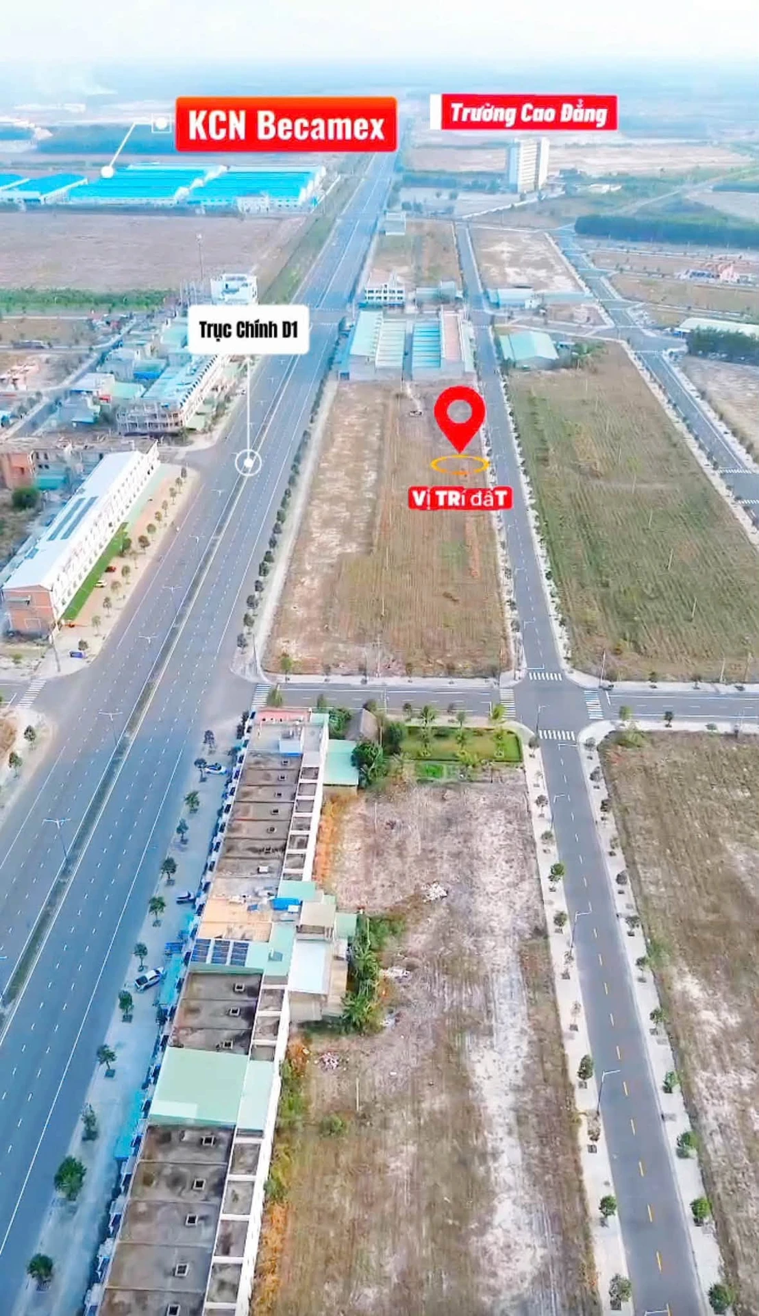 Bán đất 150m² trục D1B Becamex Chơn Thành 920 triệu - Ảnh 1