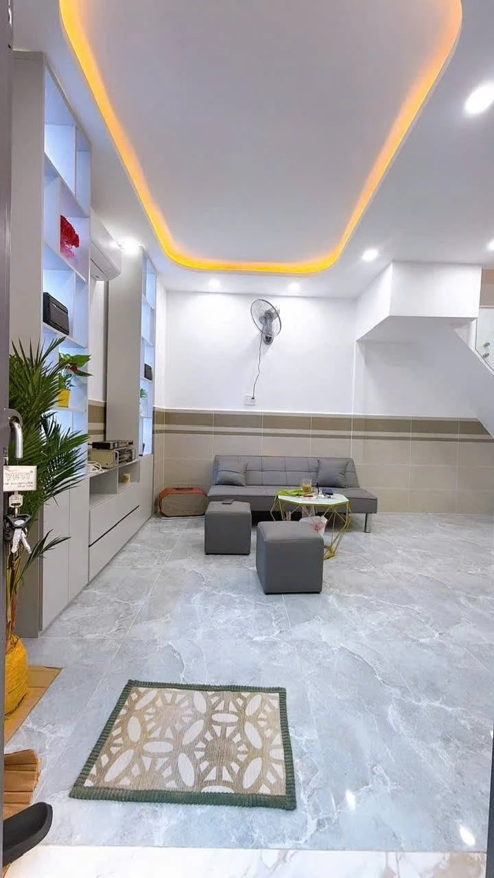 Bán nhà 2 tầng 2PN 46.2m² mới Phường Vĩnh Hội Q4 3.399 tỷ - Ảnh 1