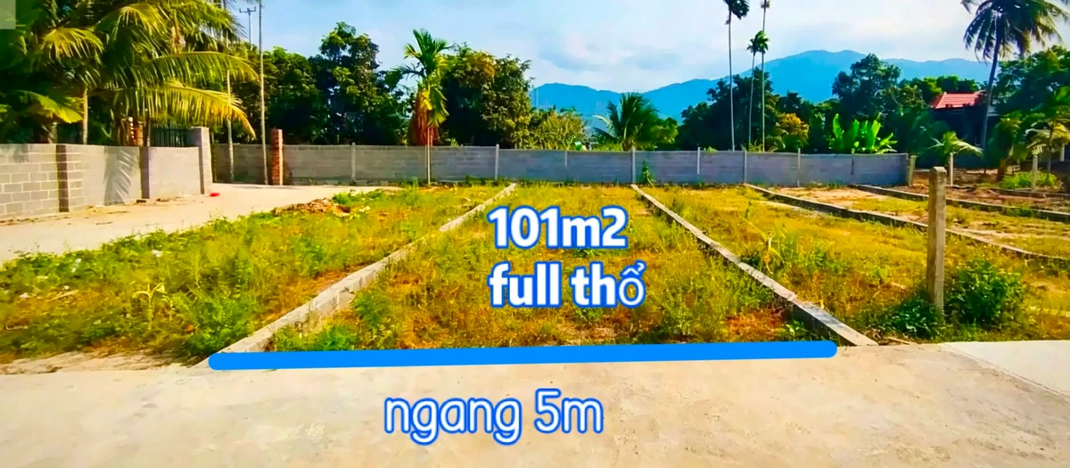 Bán đất Suối Hiệp Diên Khánh 101m² 629 triệu - Ảnh thu nhỏ 3